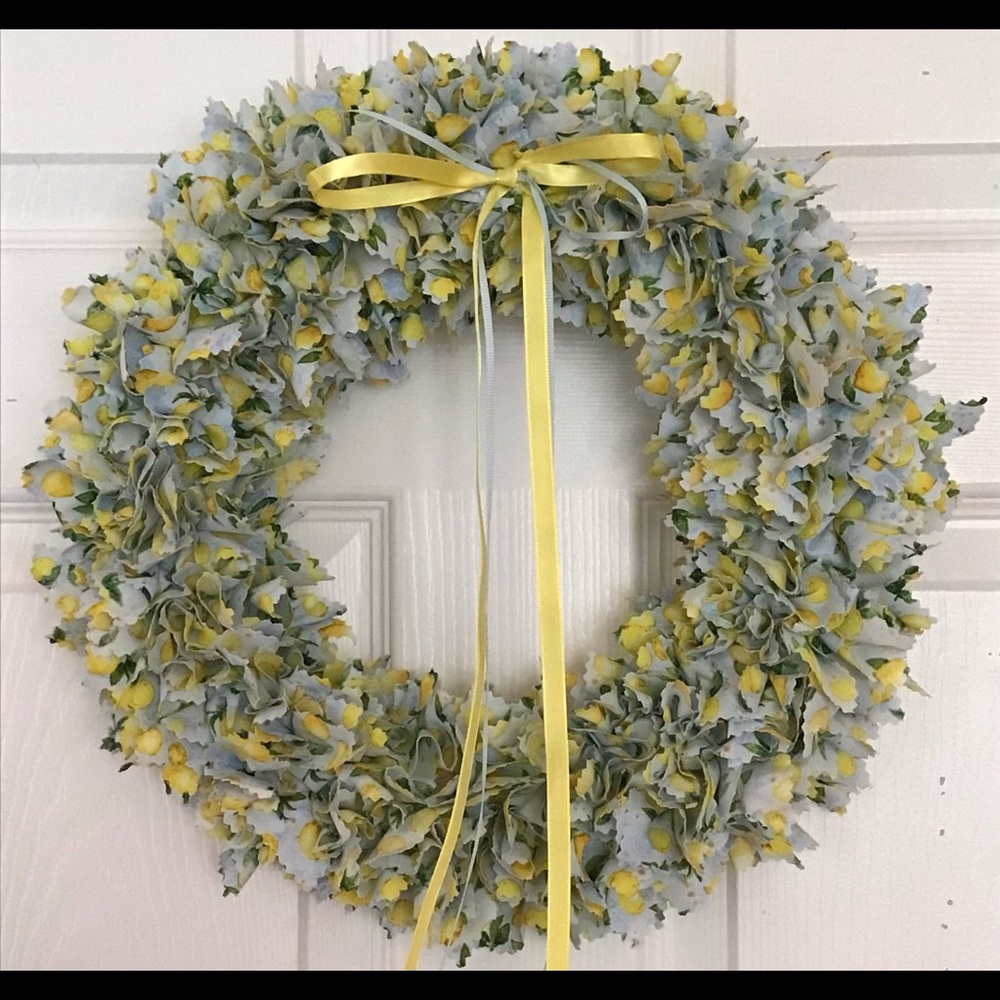 Lemons wreath